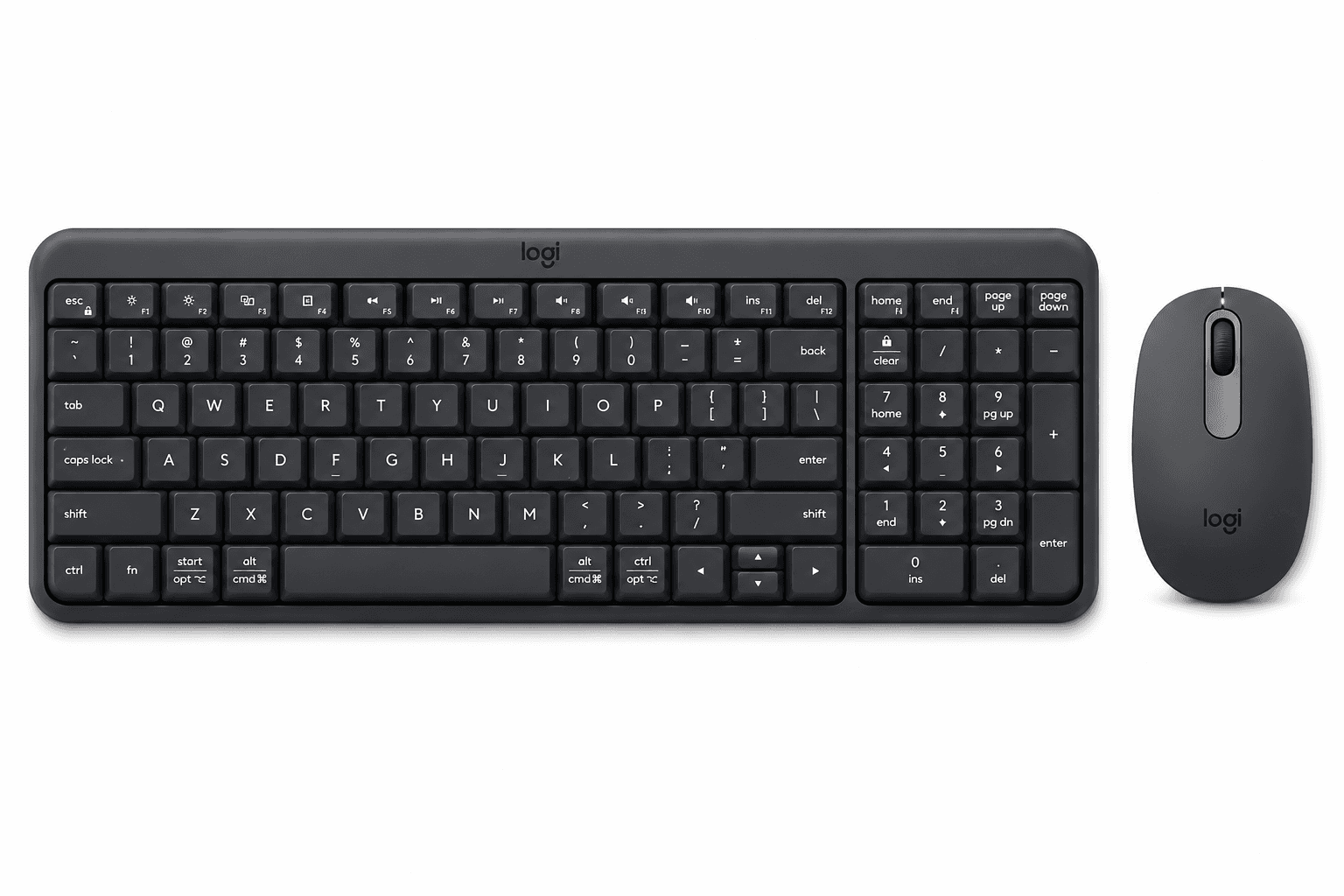 Wireless Keyboard + Mouse Combo